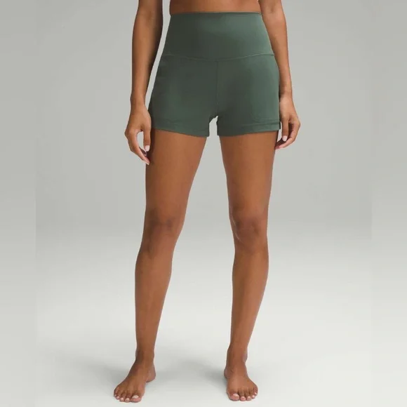 Lululemon Align Classic-Fit High-Rise Short 3" Dark Forest Size 10 - Picture 1 of 10